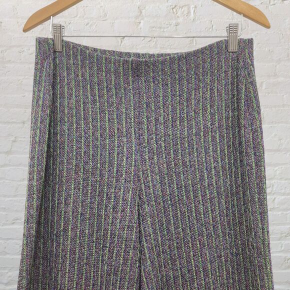 Zara Multicolor Knit Co-Ord Set Tunic & Pants L Vibrant Multicolor Casual Chic - Picture 7 of 16